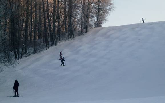 Ski resorts for advanced skiers and freeriding Ostalbkreis – Advanced skiers, freeriders Hirtenteich – Essingen-Lauterburg/Aalen