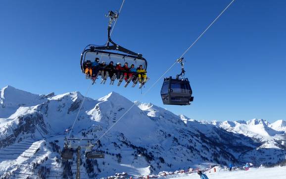 Obertauern: best ski lifts – Lifts/cable cars Obertauern