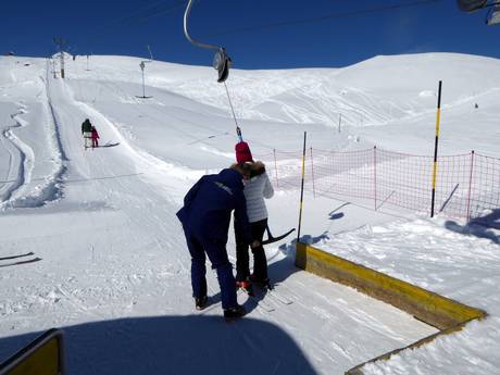 Albula Alps: Ski resort friendliness – Friendliness St. Moritz – Corviglia