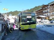Ski bus in Aschau