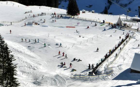 Family ski resorts Sernftal – Families and children Elm im Sernftal