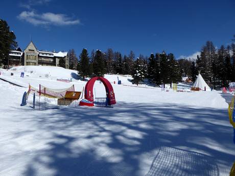 Suvretta children's area run by the Skischule Suvretta