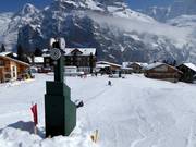 Übungslift Mürren - Rope tow/baby lift with low rope tow