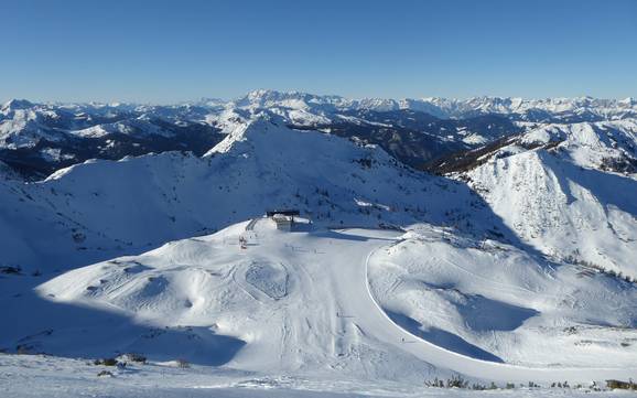 Highest ski resort in the Ennstal – ski resort Zauchensee/Flachauwinkl