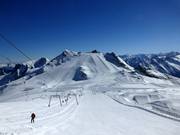 Gorgeous panorama on the Hintertux Glacier