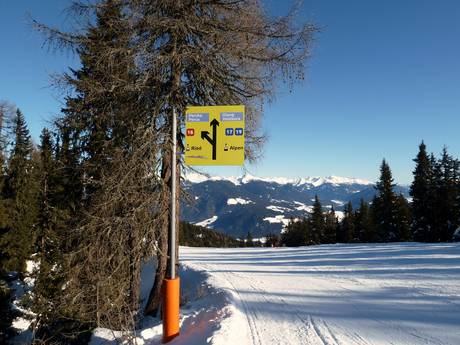 Val Badia (Gadertal): orientation within ski resorts – Orientation Kronplatz (Plan de Corones)