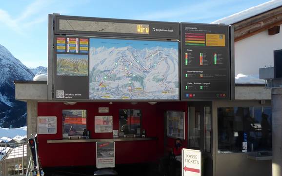 Lower Engadine (Unterengadin): orientation within ski resorts – Orientation Scuol – Motta Naluns