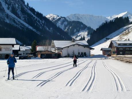 Cross-country skiing Kleinwalsertal – Cross-country skiing Walmendingerhorn/Heuberg – Mittelberg/Hirschegg