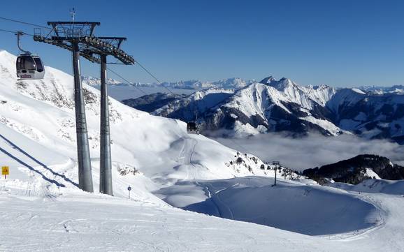 Biggest height difference in the Raurisertal – ski resort Rauriser Hochalmbahnen – Rauris