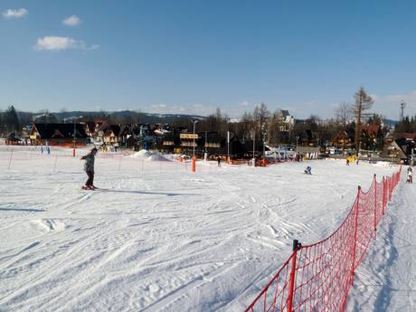 Ski resorts for beginners in Zakopane – Beginners Nosal – Bystre