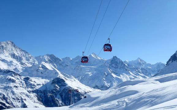 Biggest ski resort in the Val d'Anniviers – ski resort Grimentz/Zinal