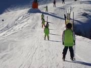 Ski school on the Spieljoch