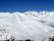 Lifts and slopes in Passo Tonale
