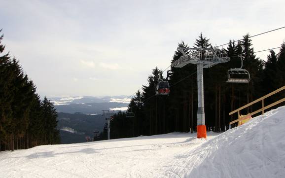 Biggest height difference in the District of Urfahr-Umgebung – ski resort Sternstein – Bad Leonfelden