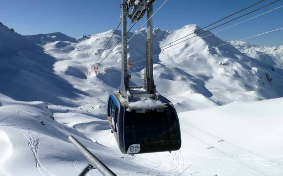 Lenzerheide: best ski lifts – Lifts/cable cars Arosa Lenzerheide