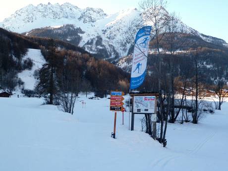 Cross-country skiing French Alps – Cross-country skiing Serre Chevalier – Briançon/Chantemerle/Villeneuve-la-Salle/Le Monêtier-les-Bains