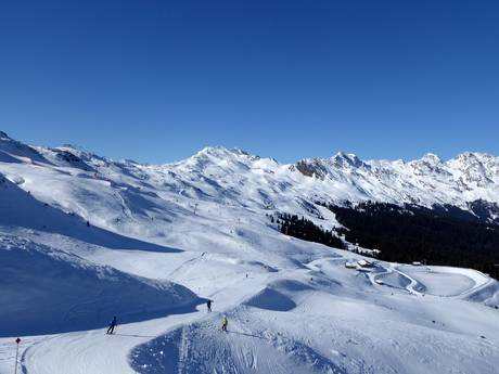 Stubai Alps: size of the ski resorts – Size Racines-Giovo (Ratschings-Jaufen)/Malga Calice (Kalcheralm)