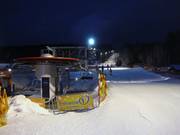 Night skiing