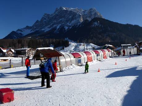 Children's area run by the Tiroler Skischule Leitner 