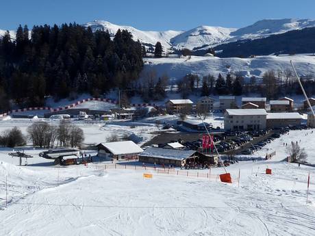Surselva: access to ski resorts and parking at ski resorts – Access, Parking Brigels/Waltensburg/Andiast