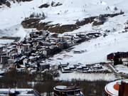 Breuil-Cervinia located directly at the ski resort