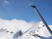 Snow guns in Monterosa Ski