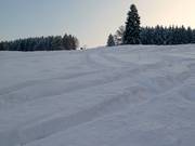 New snow at the Leiten lift