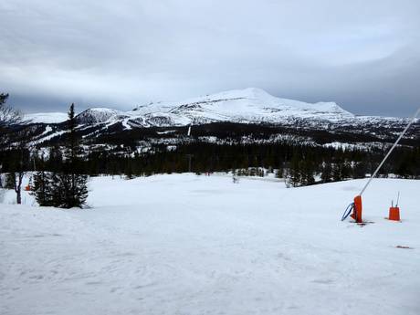 Northern Sweden (Norrland): size of the ski resorts – Size Åre