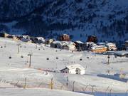 Accommodation in Passo Tonale is located right beside the slopes