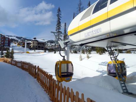 Columbia Mountains: best ski lifts – Lifts/cable cars Big White