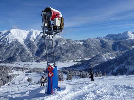 Snow reliability Karwendel – Snow reliability Christlum – Achenkirch
