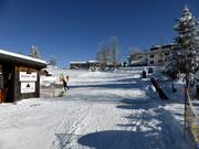 Practice area run by Ski School Lanig