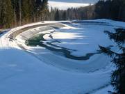 Snow reservoir in Morillon