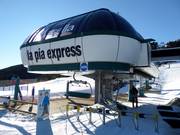 La Pia Express - 6pers. High speed chairlift (detachable)
