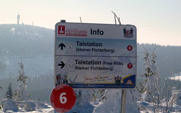 Central Ore Mountains: orientation within ski resorts – Orientation Fichtelberg – Oberwiesenthal