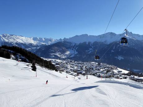 Inn Valley (Inntal): accommodation offering at the ski resorts – Accommodation offering Serfaus-Fiss-Ladis