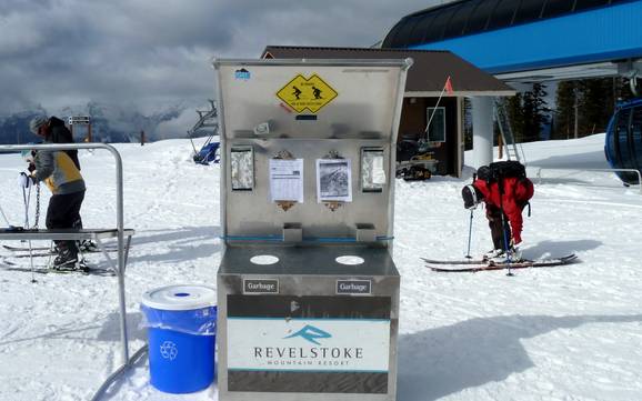 Selkirk Mountains: cleanliness of the ski resorts – Cleanliness Revelstoke Mountain Resort