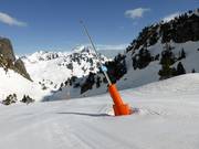 Comprehensive snow-making in Grand Tourmalet