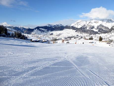 Ski resorts for beginners in the Appenzell Alps – Beginners Wildhaus – Gamserrugg (Toggenburg)