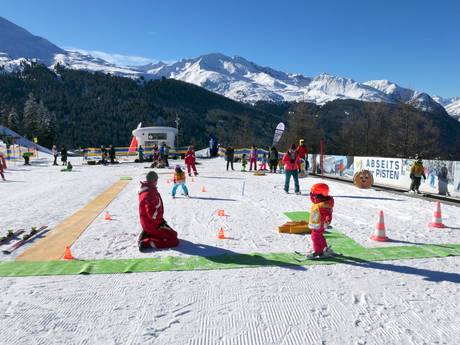 Family ski resorts Samnaun Alps – Families and children See