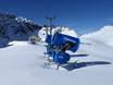 Snow reliability Bernina Range – Snow reliability Diavolezza/Lagalb