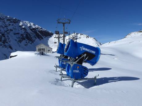 Snow reliability Livigno Alps – Snow reliability Diavolezza/Lagalb