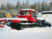 Double is better: the second Pistenbully 300 on the Sahnehang