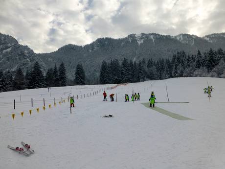 Family ski resorts Ammergauer Alpen – Families and children Kolbensattel – Oberammergau