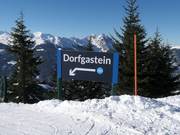 Clear signposting to Dorfgastein