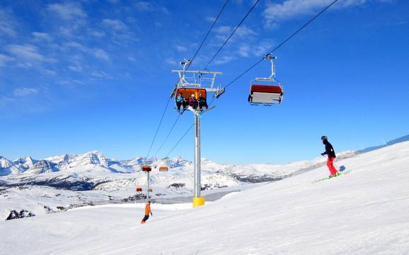 Massive Range: best ski lifts – Lifts/cable cars Banff Sunshine