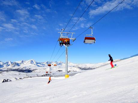 Ski lifts Alberta's Rockies – Ski lifts Banff Sunshine