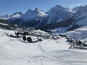 Inner Arosa is situated right next to the ski slopes