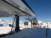 Senderbahn II - 8pers. Gondola lift with seat heating (monocable circulating ropeway)