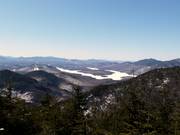 View from Little Whiteface of Lake Placid